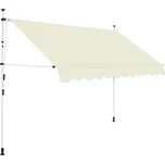 vidaXL Ručně zatahovací markýza 300 x…
