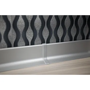 Stavební profil SPOJKA k hliníkovému profilu 40mm STŘÍBRO / balení 2ks