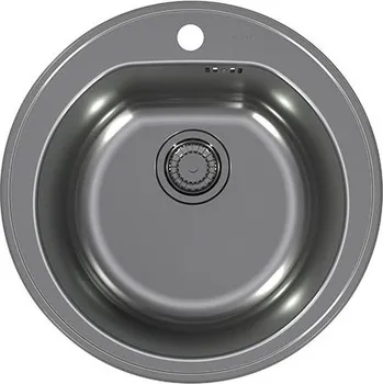 Nerezový dřez Dřez včetně sifonu, FORM 30, ANTRACIT