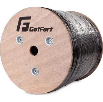 Síťový kabel GETFORT CAT.6 U/UTP UV SUCHÝ KROUCENÝ PÁROVÝ KABEL 500M
