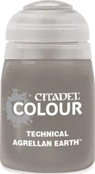 Modelářská barva Games Workshop Citadel Technical Agrellan Earth 24 ml