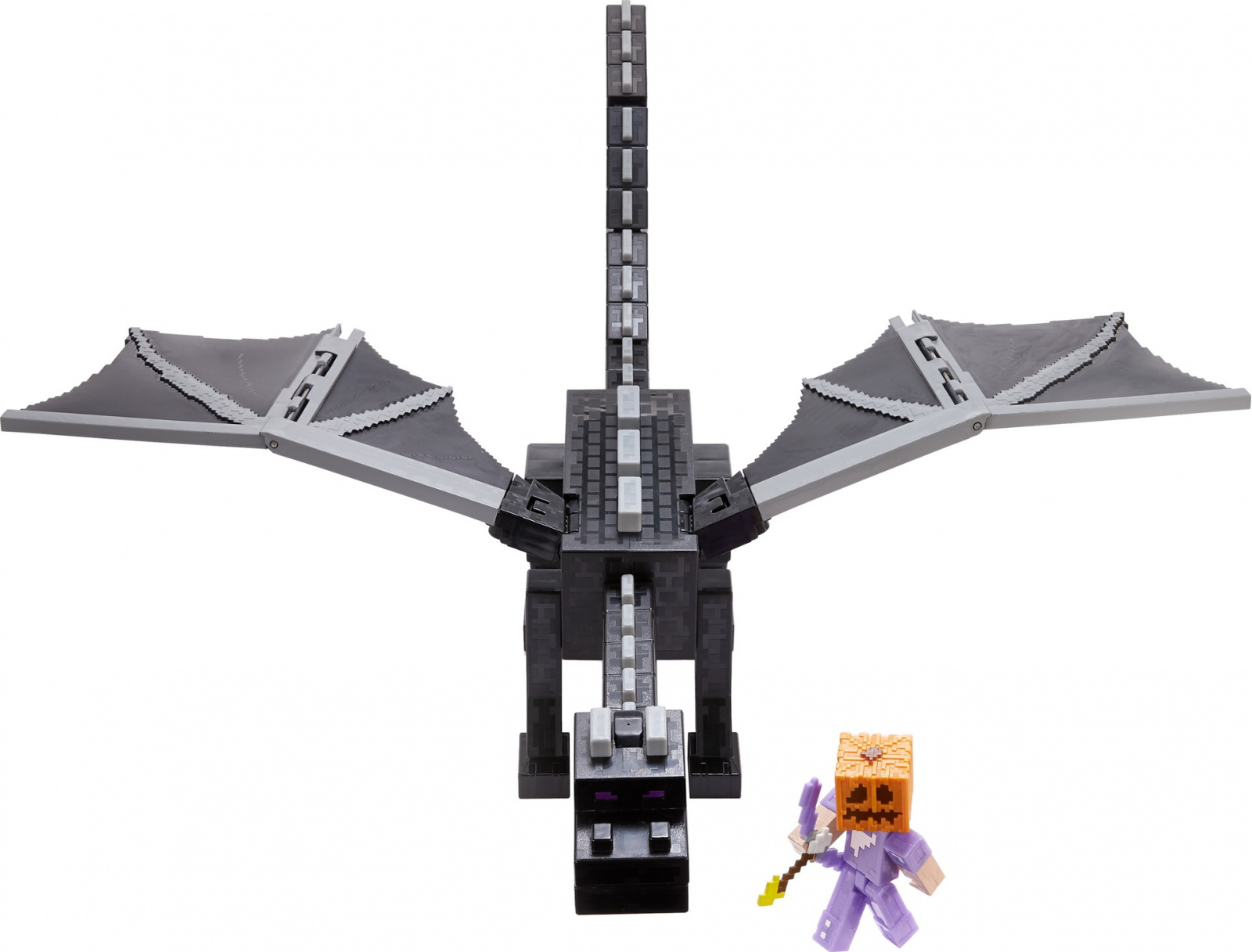 foto Figurka Mattel Minecraft Ultimátní Drak Ender a Steve