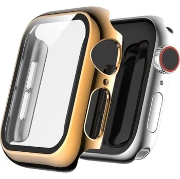 VSECHNONAMOBIL 22732 Ochranný obal pro Apple Watch 6 / SE / 5 / 4 (44mm) zlatý-růžový