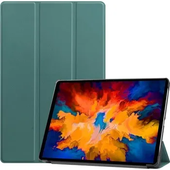 Pouzdro na tablet VSECHNONAMOBIL 26777 LEATHER zaklapovací obal Lenovo Tab P11 Pro (TB-XJ706F) tmavozelený