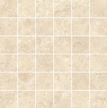 Obklad Lumiere Mosaico 5x5 Classique Sabbia - dlaždice mozaika 30x30 krémová matná LMR445K