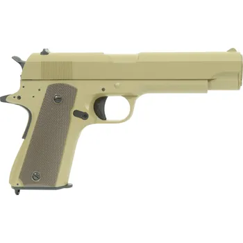 Airsoftová zbraň CYMA M1911 AEP (CM.123 TN) - písková