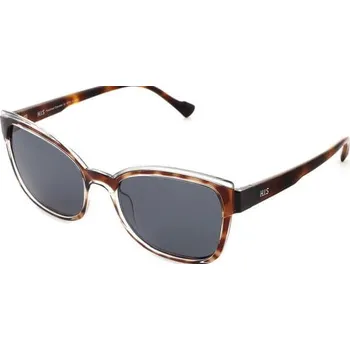 Sluneční brýle HIS 28111 hnědá lesk čirá, čočka šedá polarizovaná 1