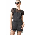 kraťasy dámské KILLSTAR - Blackbell Denim - Black - XL