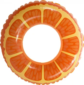 Nafukovací kruh KiK KX7564 pomeranč 90 cm