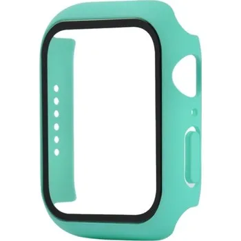 VSECHNONAMOBIL 34674 Plastový kryt s ochranným sklem pro Apple Watch 6 / SE / 5/4 (44mm) zelený