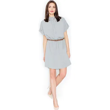 Dámské šaty Dámské šaty M442 - Figl šedá 36/S