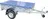 Agados Handy plachta pro přívěsný vozík, 1,1 x 2,1 m modrá