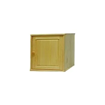 Šatní skříň VOMAKS Nástavec na šatní skříň 76 Klasik Barva: surové dřevo