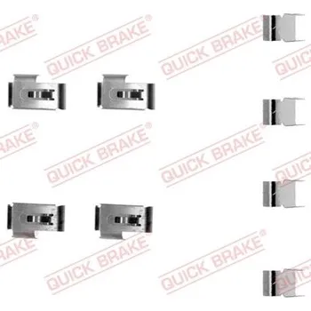 Brzdový systém Sada příslušenství, obložení kotoučové brzdy Quick Brake 109-1198