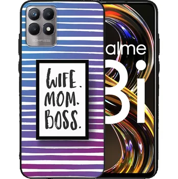 Pouzdro na tablet VSECHNONAMOBIL 41840 MY ART Silikonový obal Realme 8i WIFE (001)