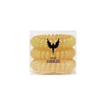 HH Simonsen Hair Cuddles zlatá gumička 3 ks