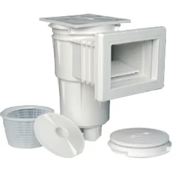 Astralpool Skimmer se standardním hrdlem s ozdobným rámečkem, pro betonové bazény bez fólie