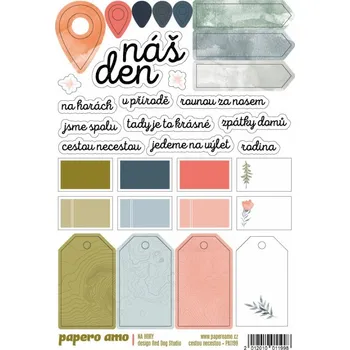 samolepka Papero amo - Samolepky arch - NA HORY / Cestu necestou