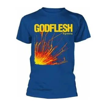 Pánské tričko Merch Godflesh: Tričko Hymns - Blue XXL 2021