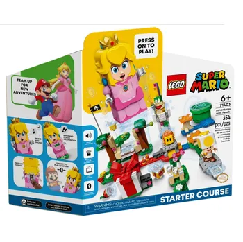 Stavebnice LEGO LEGO Super Mario 71403 Dobrodružství s Peach startovací set