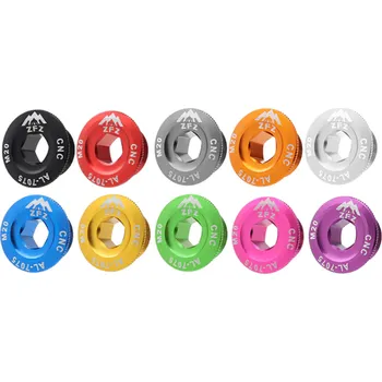 Bike tuning centrum Pojistná matice do klik 20 mm AL CNC pojistná matice osy M20 1ks červená