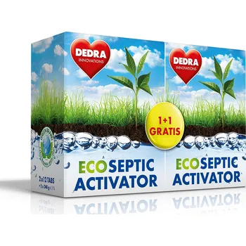 Čistič odpadu Recenze Dedra Eco Septic Activator aktivátor septiků 2x 12 ks