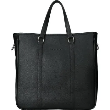 Kabelka Kožená taška na notebook Facebag Neapol - černá