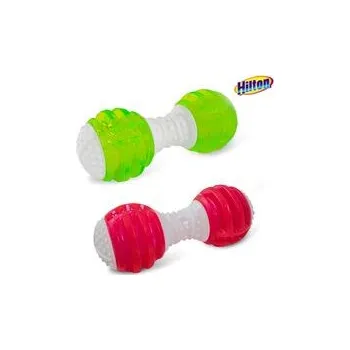 Hračka pro psa Hilton hračka pro psa dentální činka 14 cm, zelená