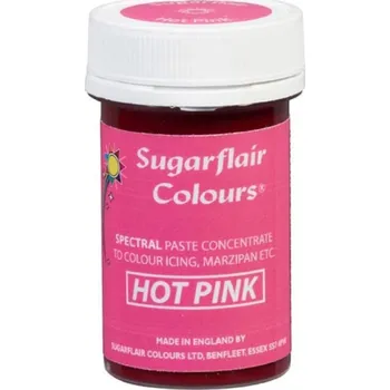Potravinářské barvivo Sugarflair Sugarflair Spectral gelová barva - Hot pink - 25g