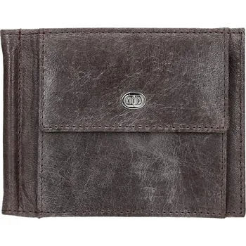 Peněženka Pánská kožená peněženka DD Anekta Milan - hnědá