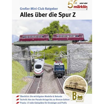 Modelová železnice Märklin 50 Jhr.Mini-Club - Alles über die Spur Z