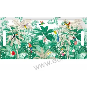 Easy Life EXOTIC HEAVEN melaminový sandwich podnos exotické ptactvo v tropickém pralese