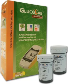 Glukometr Infopia GlucoLab + 50 ks proužků
