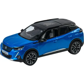 autíčko Peugeot Model Peugeot E2008 GT BLUE VERTIGO 1:43