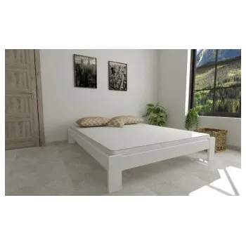 Postel Postel Adam 160 x 200 cm bílá masiv borovice + rošt ZDARMA