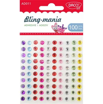 samolepka Samolepící kamínky /100 ks/