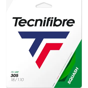 Struna na výplet tenisové rakety Squashový výplet Tecnifibre String 305 Squash Green 1,10 mm