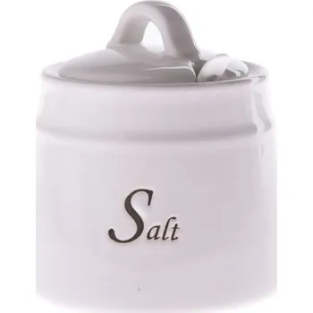 Dóza na potraviny Casa de Engel Keramická dóza na sůl 430 ml