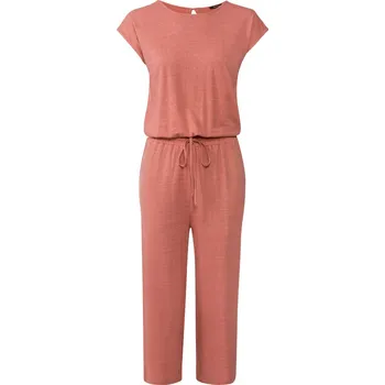 Dámský overall esmara® Dámský lněný overal (M(40/42), korálová)