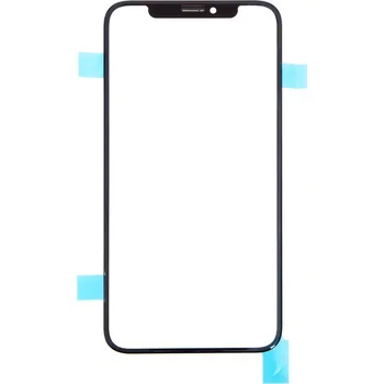 Přední sklo pro Apple iPhone X - černé - kvalita A+