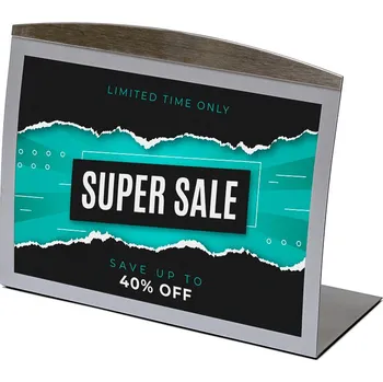 Informační tabulka SATELLITE A4 horizontální menu board