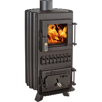 Krbová kamna Vlna Kora 2 horní vývod 12 kW černá