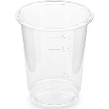 Jednorázové nádobí WIMEX 76005 kelímek čirý 0,05 l 40 ks