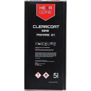Lak na dřevo HEXAGONE bezbarvý lak 5010 PRIMAIRE 2:1 5l (900.5010.50.05000)