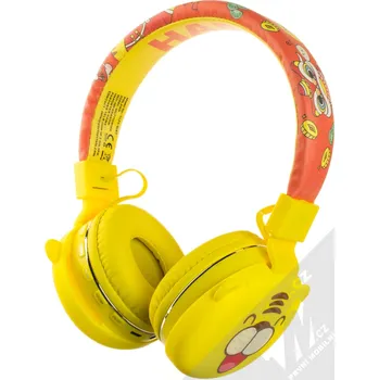 Sluchátka JELLIE MONSTER Deman YLFS-05BT Bluetooth sluchátka žluté