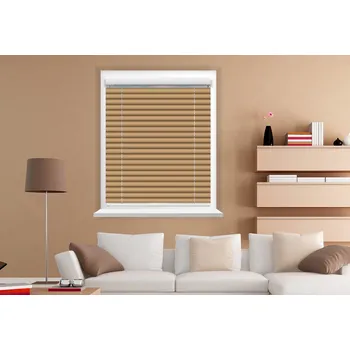 Žaluzie Rolux Vnitřní hliníková žaluzie Tmavě bronzová BRILANT, 1200 mm, 500 mm, Tmavě bronzová