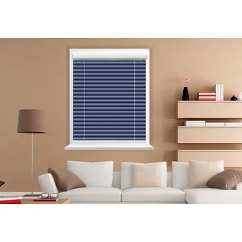 Žaluzie Rolux Vnitřní hliníková žaluzie Modrá BRILANT, 1600 mm, 700 mm, Modrá