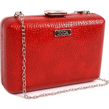 Dámské psaníčko Doca 14996 - červená