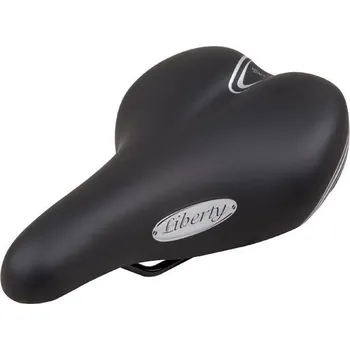 Sedlo na kolo Selle Bassano Sedlo BASSANO Liberty Comfort Černá