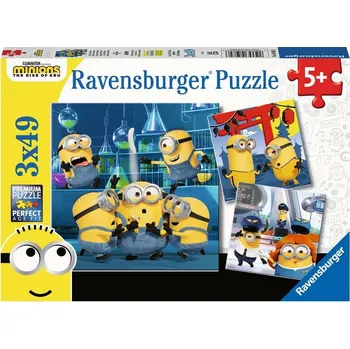 Puzzle Ravensburger Mimoni 2: Padouch přichází 3x 49 dílků